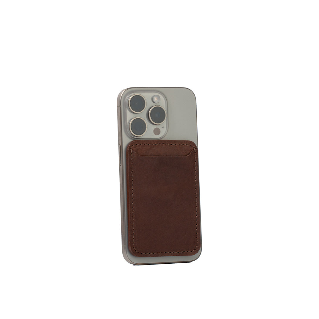 Full-Grain Leather Wallet compatible with MagSafe - Classic - immagine 8