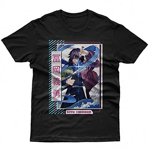 Demon Slayer Giyu Tomioka Determination T-Shirt - immagine 2