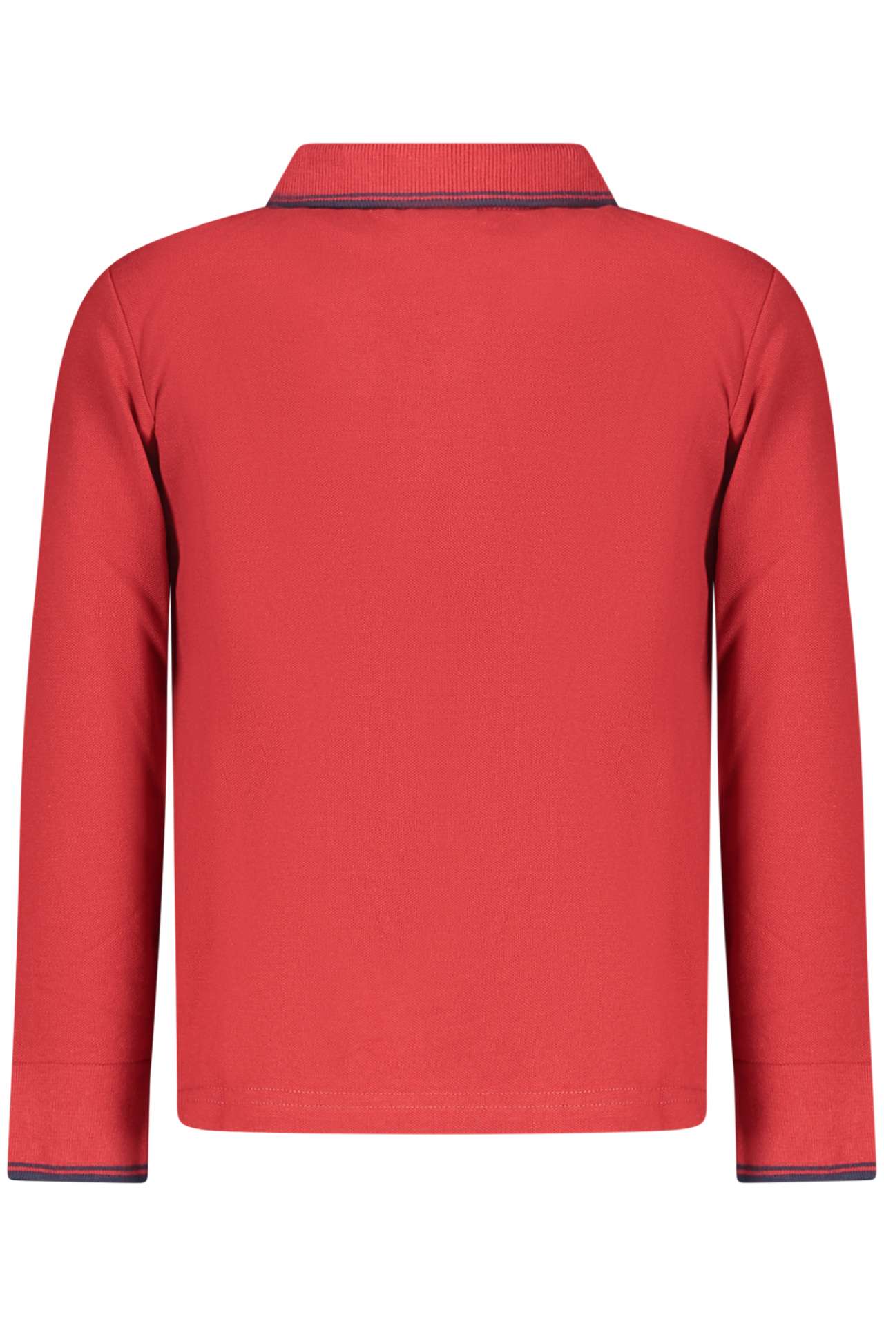 NORTH SAILS KIDS' LONG-SLEEVED POLO SHIRT, RED - immagine 2