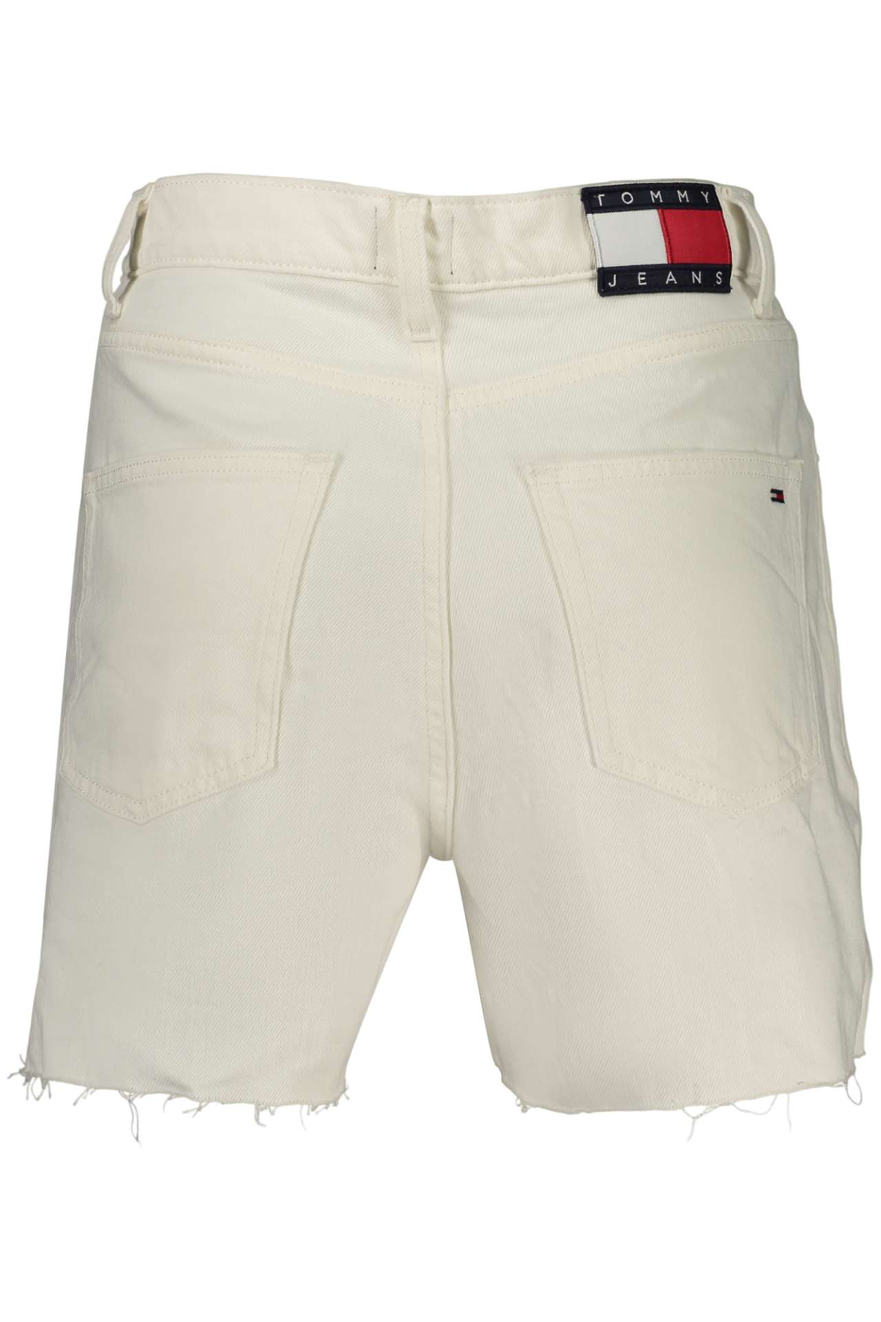 TOMMY HILFIGER JEANS SHORT WOMEN'S WHITE - immagine 2