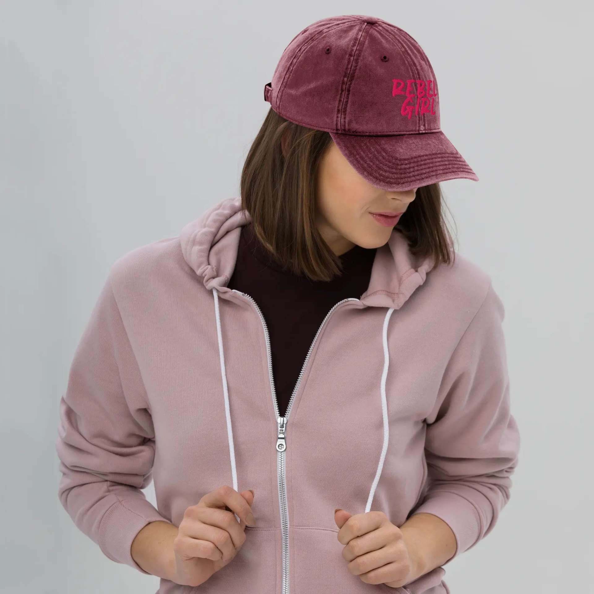 Vintage Cap REBEL GIRL Vintage Cotton Twill Cap - immagine 5